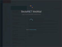 Tablet Screenshot of mail.beotel.net